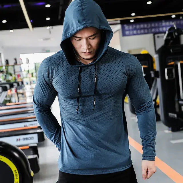 Men's Fitness Tracksuit Running Sport Hoodie