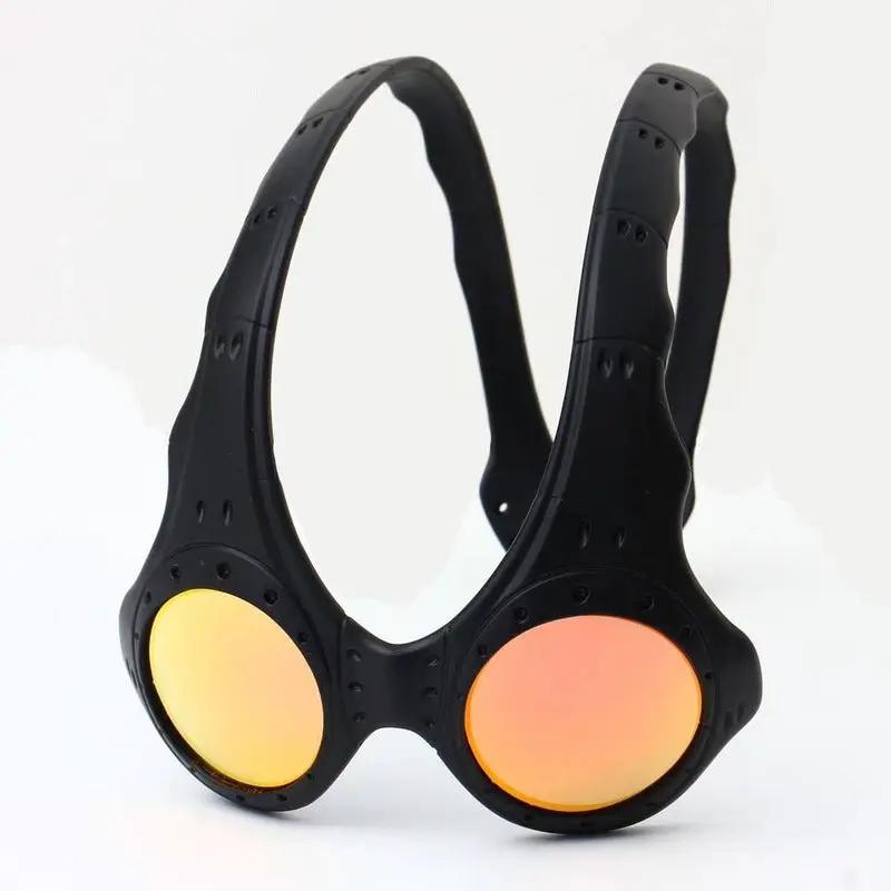 Unisex Over - The - Top Sunglasses. Ideal for outdoor cycling and sports. Fashionable retro - style metal - framed glasses. by eprolo