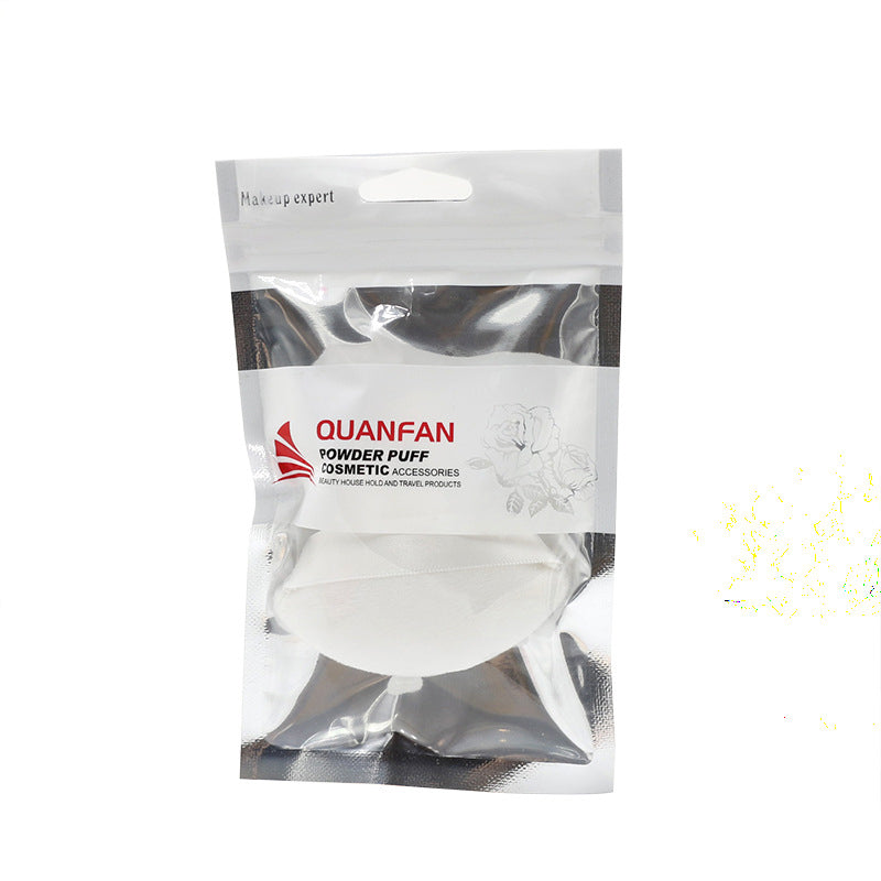 Triangle Dry Powder Puff Fiber Crystal Cotton Delicate On Makeup Beauty Tools Powder Puff
