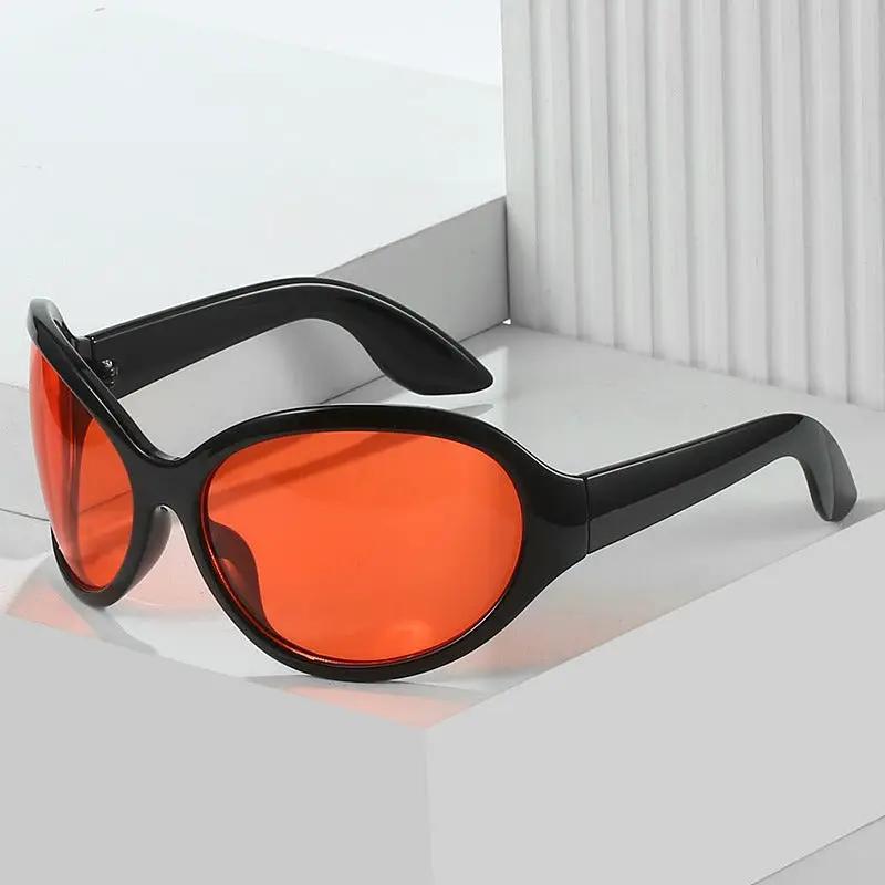 Sunglasses personalized hip-hop large frame glasses alien sunglasses female by eprolo