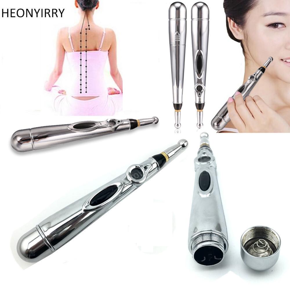 Care Electric Meridians Laser Acupuncture Magnet Therapy Instrument Massage Meridian Energy Pen Massager Facial Care Tool