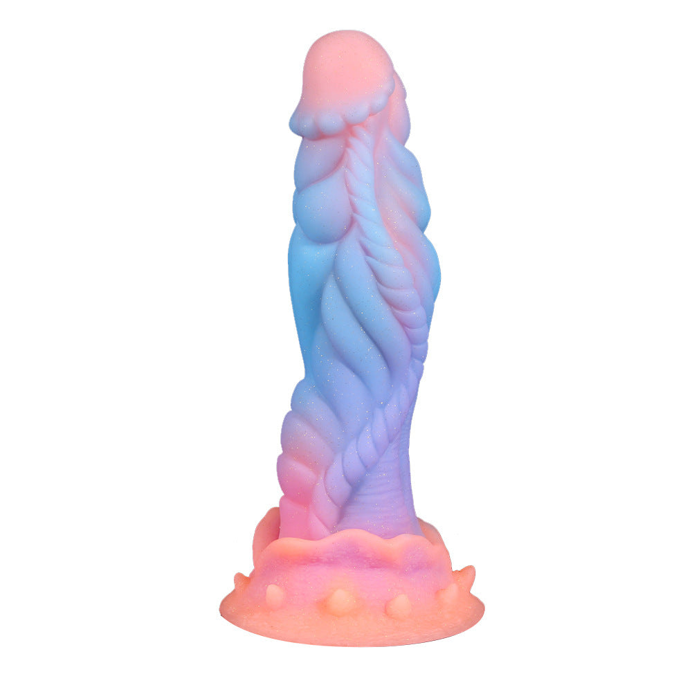 Fluorescent Silicone In The Dark New Anal Plug Anal Expander For Men And Women With Penis Sex Adult