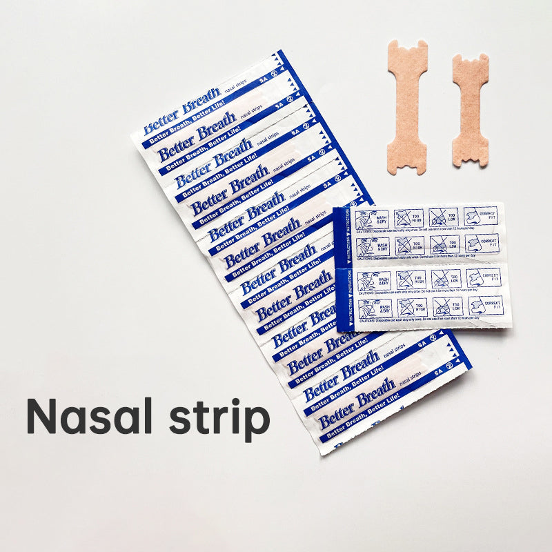 10/50PCS Breath Nasal Strips Right Aid Stop Snoring Nose Patch Good Sleeping Patch Product Easier Breath Sleep Aid Decive