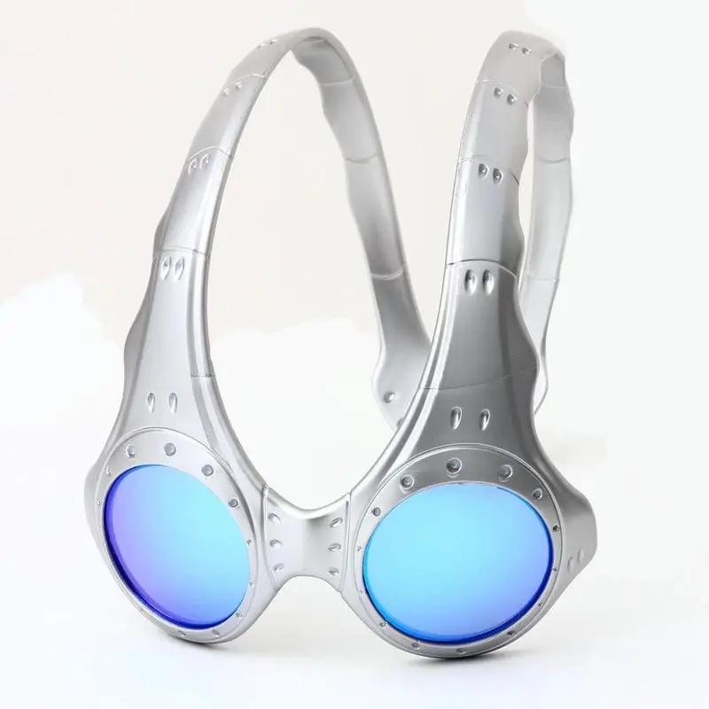 Unisex Over - The - Top Sunglasses. Ideal for outdoor cycling and sports. Fashionable retro - style metal - framed glasses. by eprolo