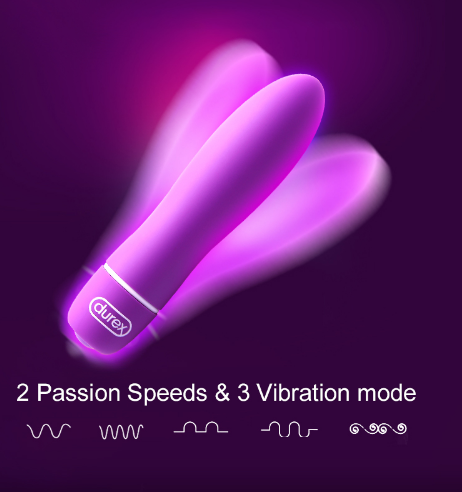 Durex Multi-functional Bullet Vibrator Waterproof G-Spot Bullet Clitoral Stimulation Intimate Goods Adult Sex Toys for Women