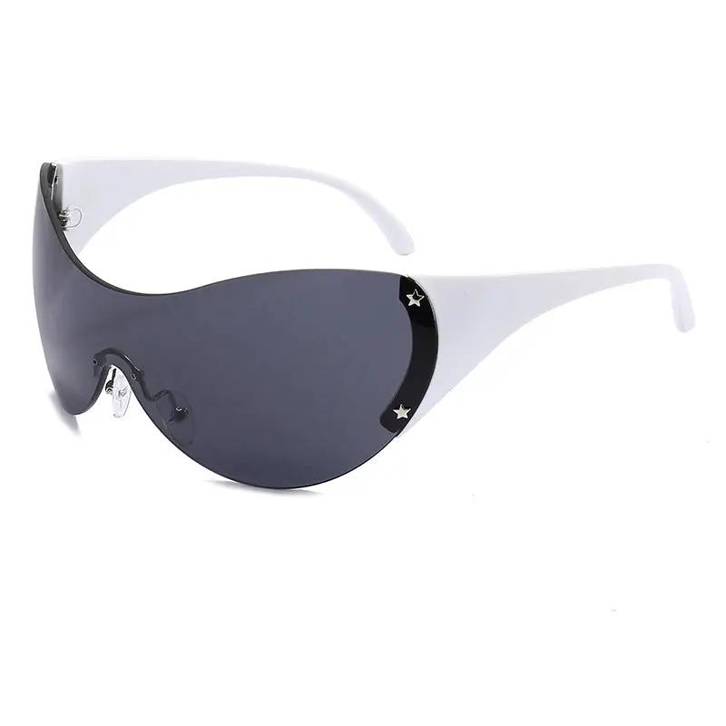 Big round glasses, fashionable large frame goggles, personalized sunglasses by eprolo