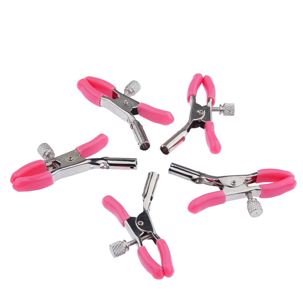 Adult Products Silicone Rubber Metal Sexy Milk Clip Women's Mimi Clip Female Hoof Clip Regular Clip Accessories