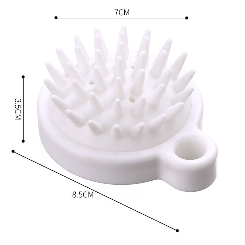 Japanese Style Shampoo Artifact Massage Comb Adult Shampoo Brush Grabber Silicone Shampoo Brush To Clean The Scalp