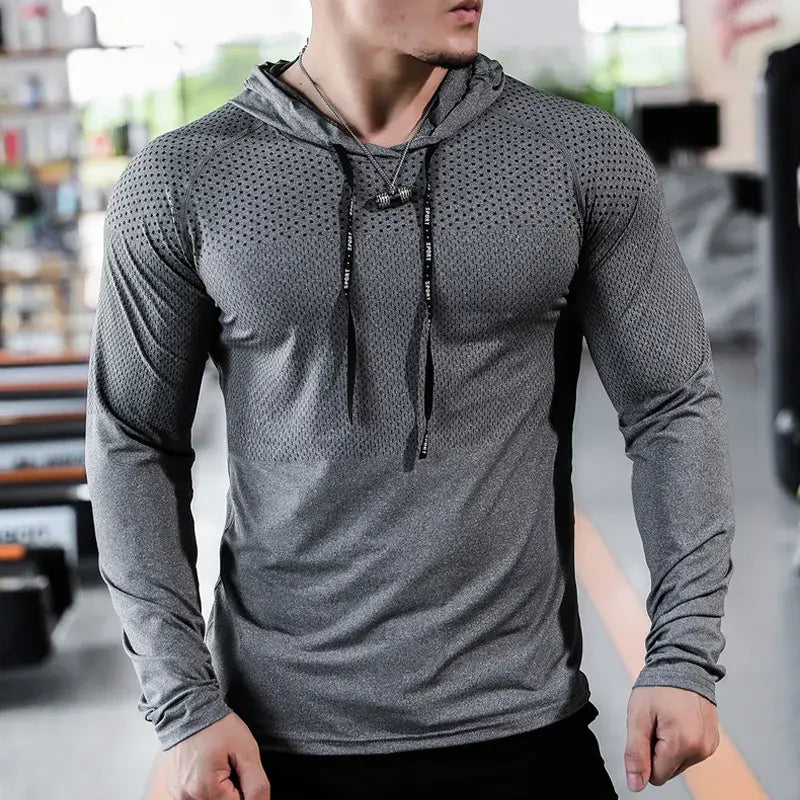 Men's Fitness Tracksuit Running Sport Hoodie