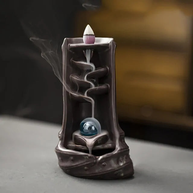 Smoke Waterfall Incense Burner