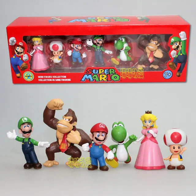 Super Mario Bros PVC Action Figure Toys