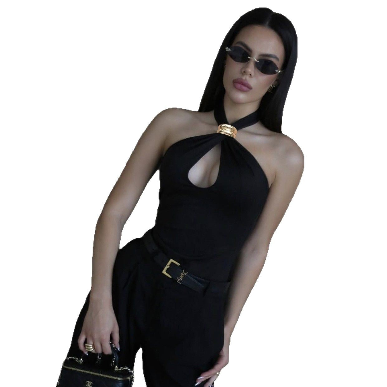 Women's Design Decorative Slim Top