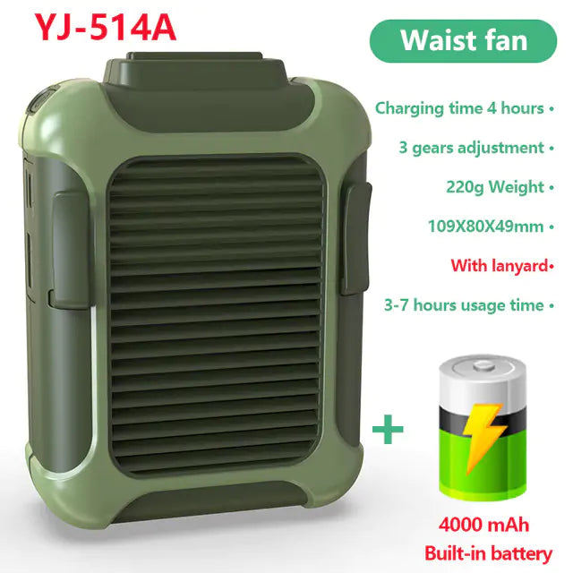 Portable Waist Fan