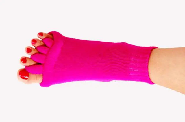 1Pair Massage Five Toe Socks