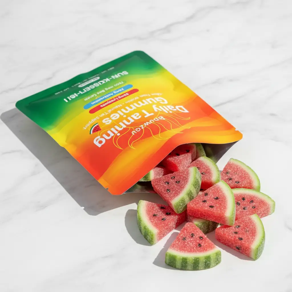 Sun Tanning Gummies – Natural Tan From Within (60 Tablets) by Oz-Direct.com