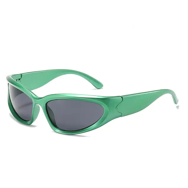 Wrap Around Oval Sunglasses UV400