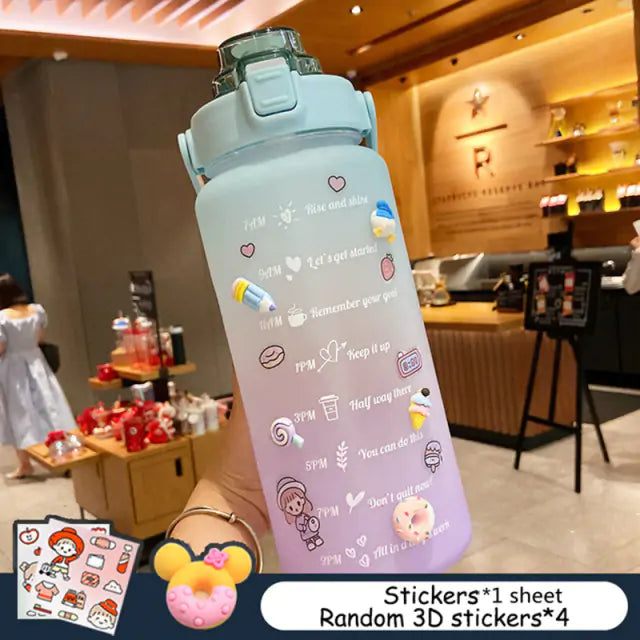 Portable Large-Capacity Water Bottle