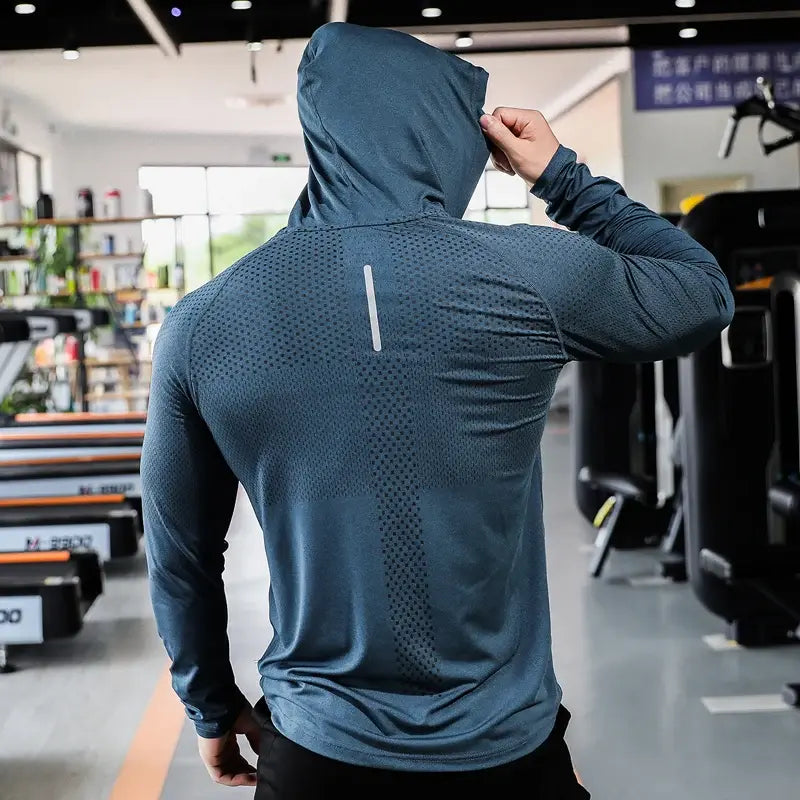 Men's Fitness Tracksuit Running Sport Hoodie