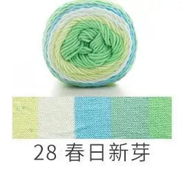Rainbow Dyed Yarn