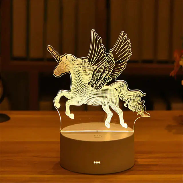 Luminart Acrylic LED Lamp