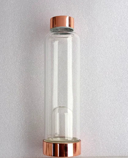 Crystal Glass Water Bottle