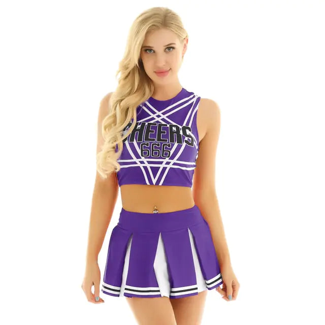 Cheerleader Costume Set