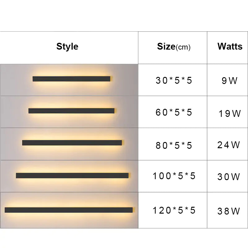 Waterproof Outdoor Wall Lamp