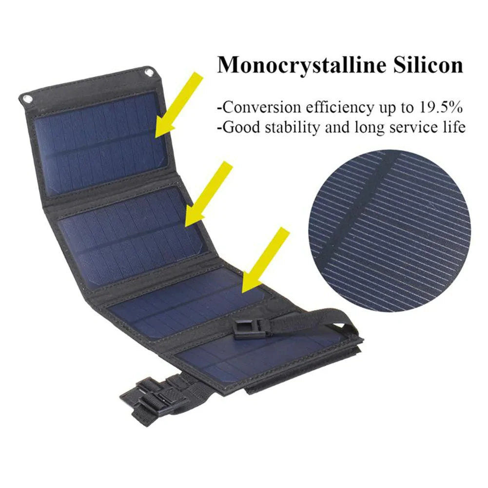 Waterproof 5V Foldable Solar Panel