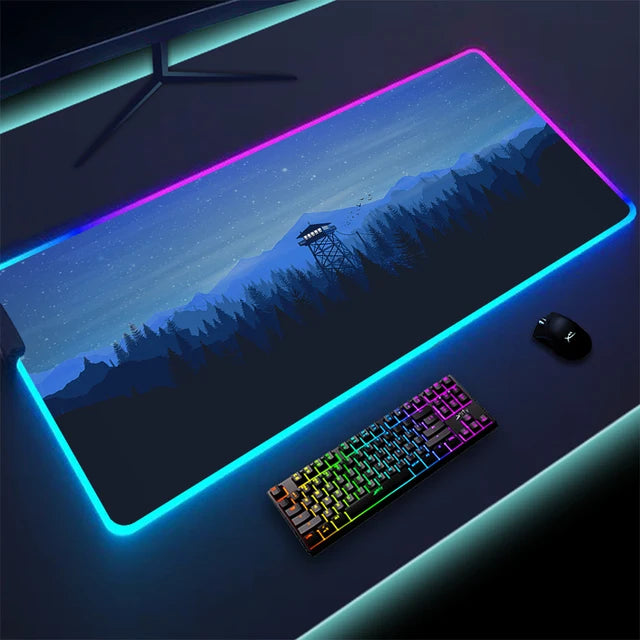 Luminous LED Lighting Mouse Pad