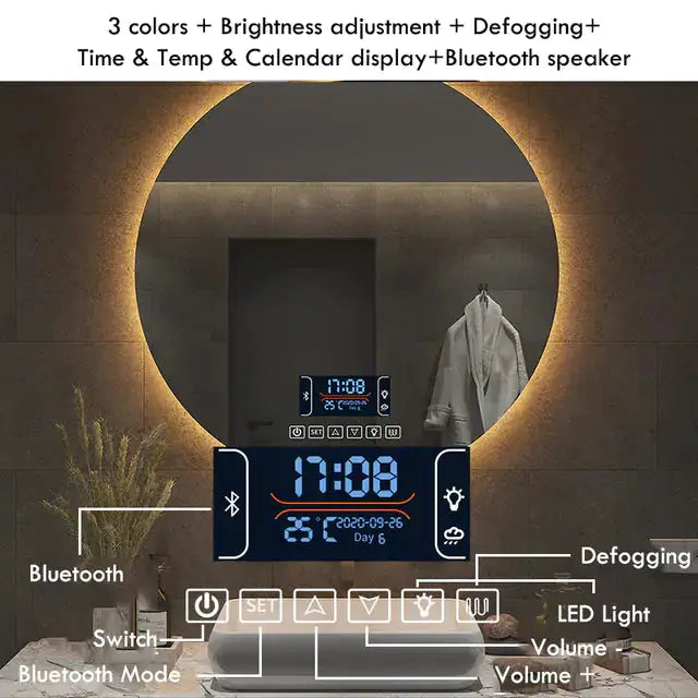 LED Bathroom Mirror by Oz-Direct.com