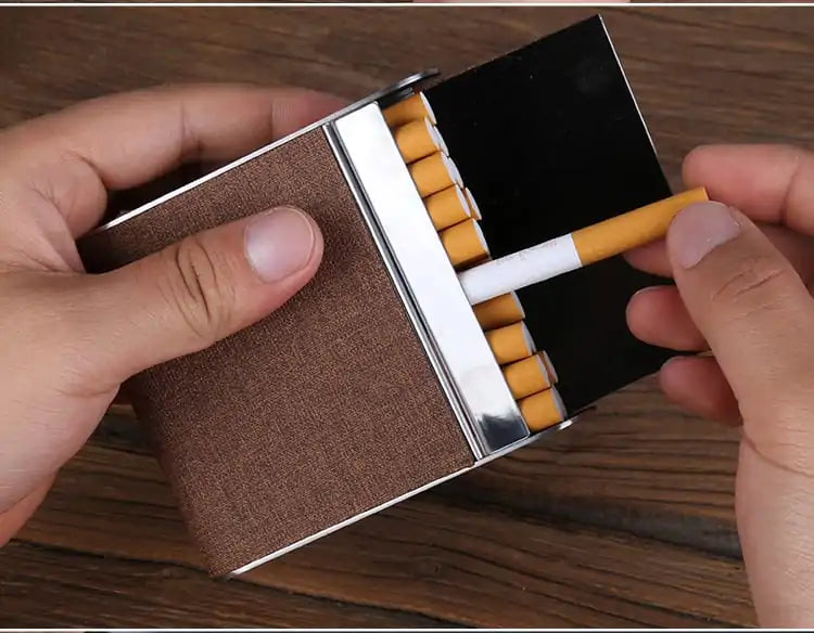 Metal Cigarette Case Wallet