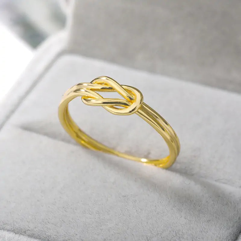 Knot Infinity Rings For Women