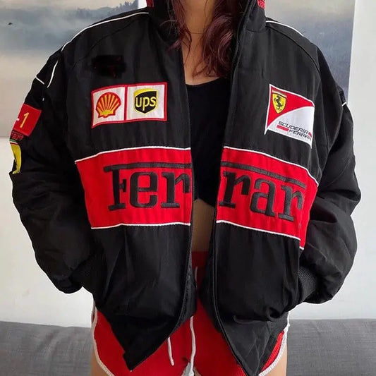 Women's Bomber Racing Jacket