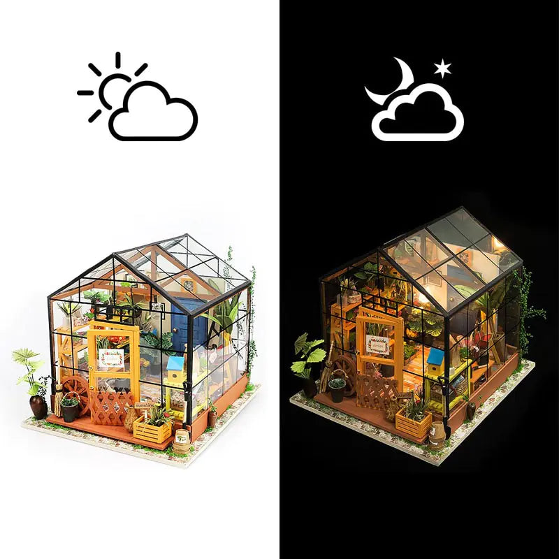 3D Dollhouse Kit Model Miniature