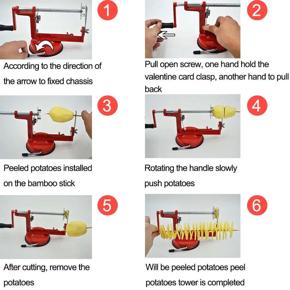 Twisted Manual Vegetable Slicer