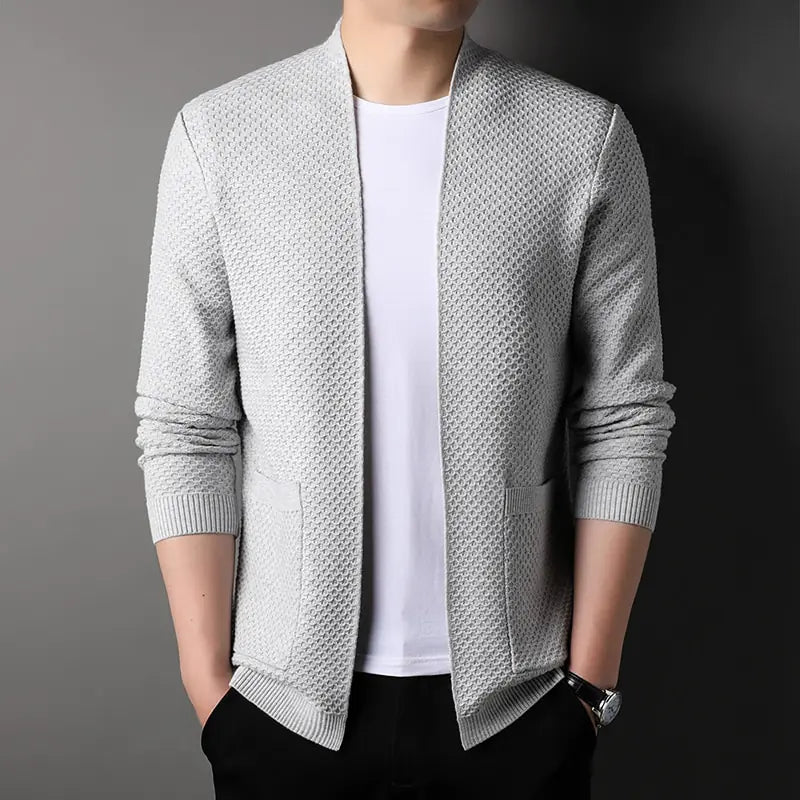 Open Cardigan For Men