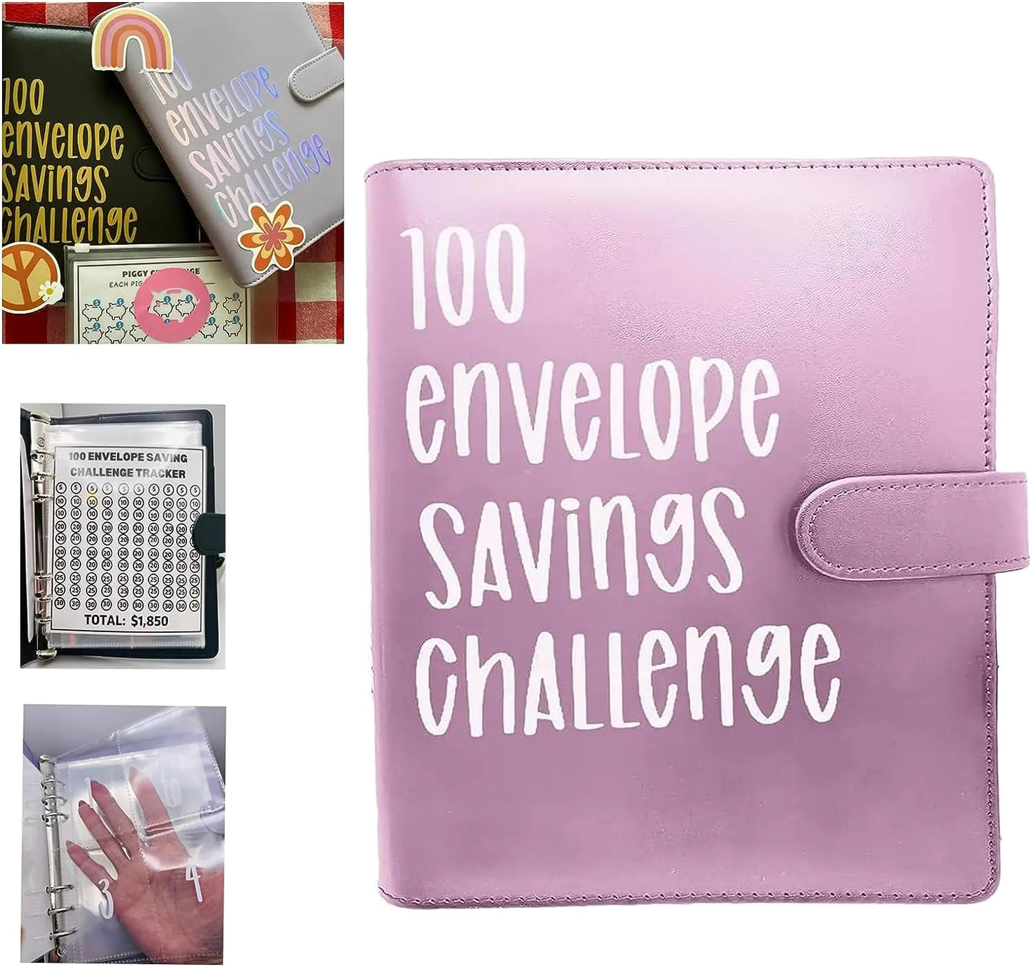 100 Envelope Savings Challenge Binder