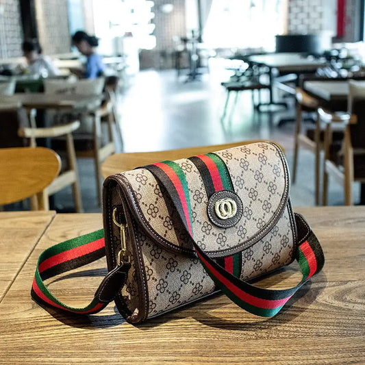 Luxury Canvas Shoulder Bag