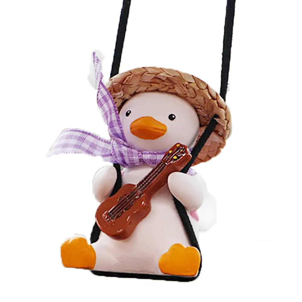 Car Pendant Cute Swinging Duck